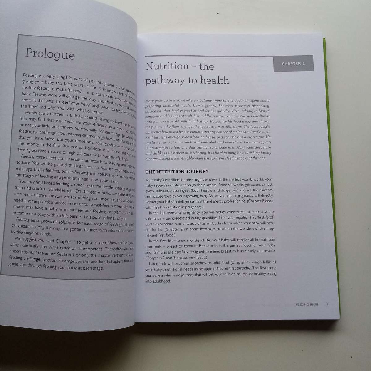 Feeding Sense by Megan Faure, Katherine Megaw & Simon Strachan  A Practical Guide to Baby care