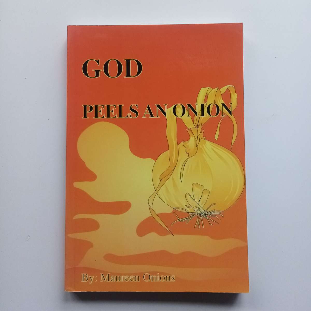 God Peels an Onion by Maureen Onions