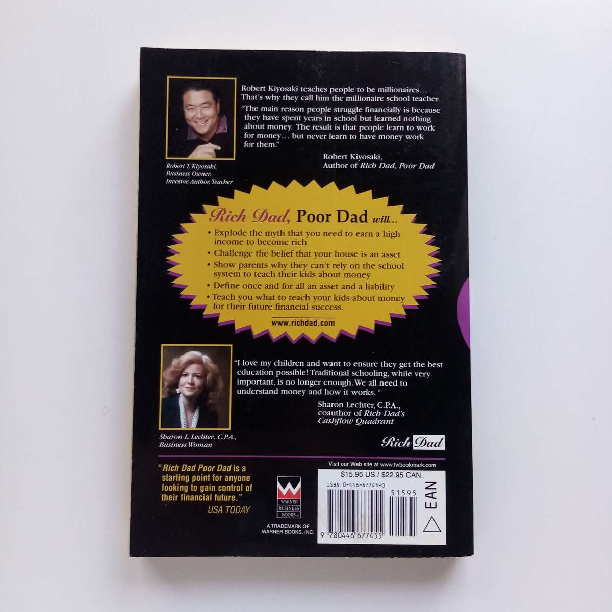 Rich Dad Poor Dad by Robert T. Kiyosaki  Transform Your Mindset About Money and Wealth