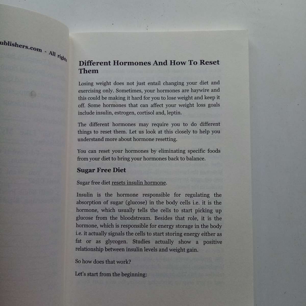 The Hormone Reset Diet  Fanton Publishers
