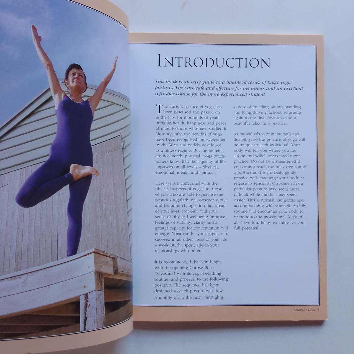 Simply Yoga by Yolanda Pettinato  A Gentle Guide to Mind, Body, and Spirit