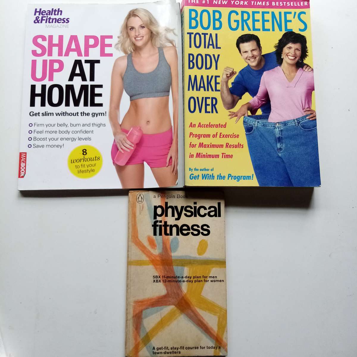 Bob Greenes Total Body Makeover 3-Book Bundle: Transform Your Health with Exercise & Nutrition