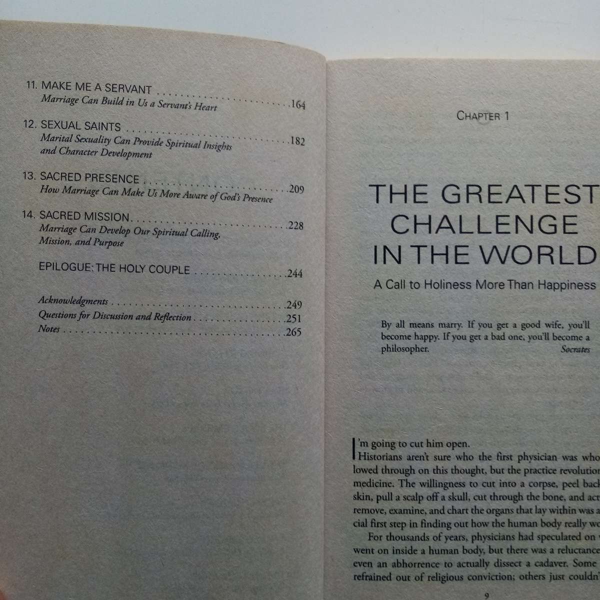Sacred Marriage: What If God Designed Marriage to Make Us Holy More Than to Make Us Happy? by Gary T