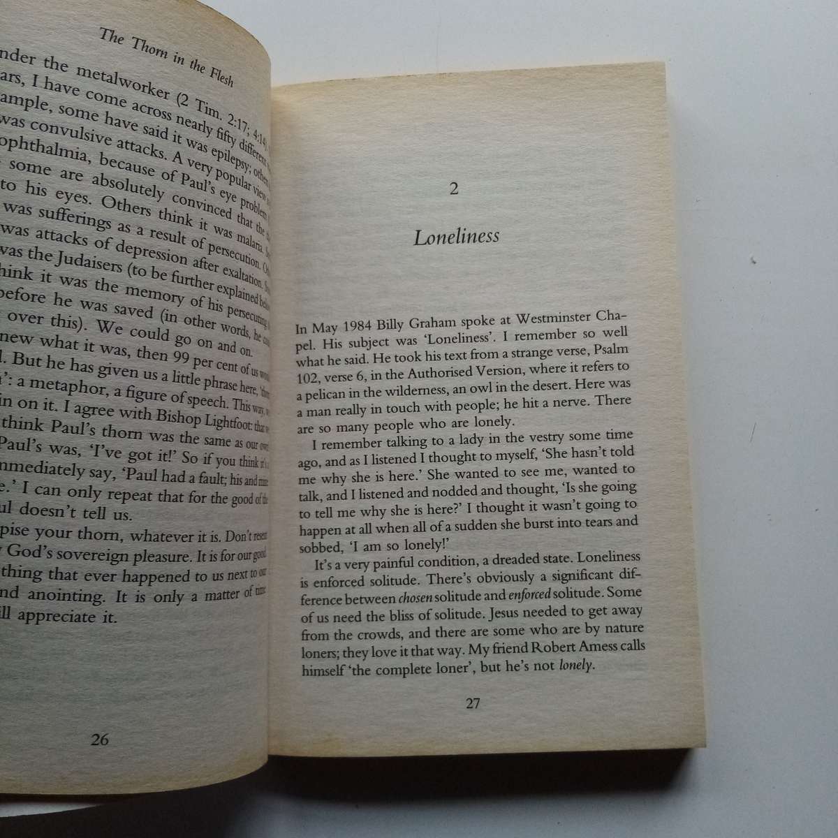 The Thorn in the Flesh by R.T. Kendall  Embracing God's Strength in Our Weakness