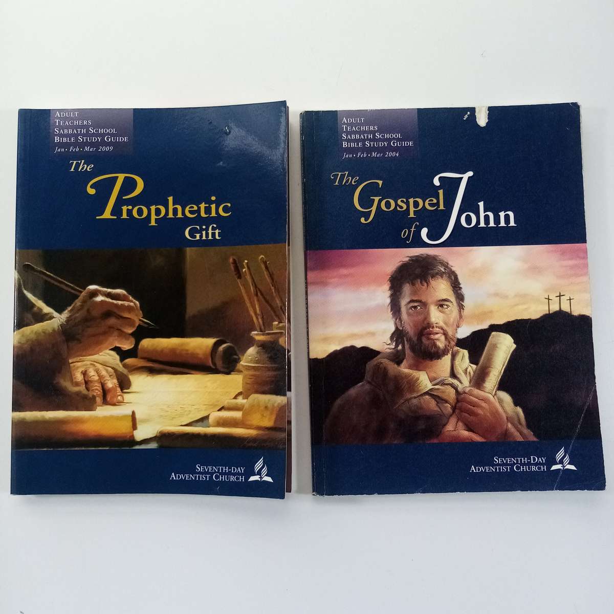 Seventh-Day Adventist 2 Book Bundle  The Prophetic Gift & The Gospel of John