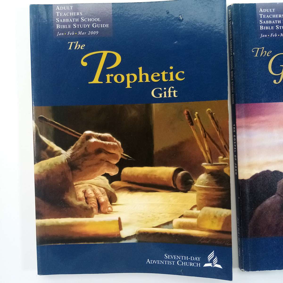 Seventh-Day Adventist 2 Book Bundle  The Prophetic Gift & The Gospel of John