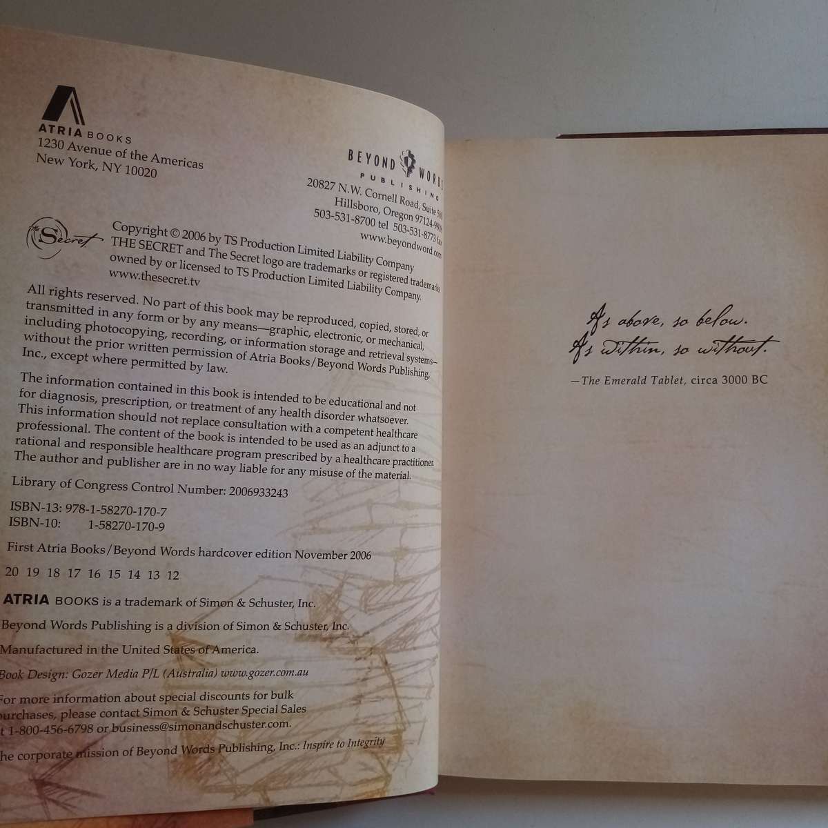 The Secret by Rhonda Byrne  Law of Attraction, Positive Thinking, Self-Help, Manifestation