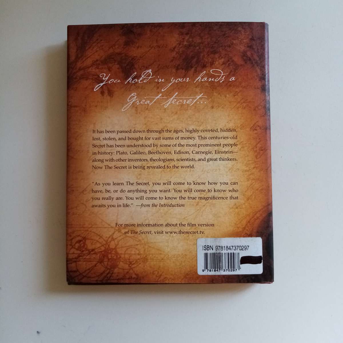 The Secret by Rhonda Byrne  Law of Attraction, Positive Thinking, Self-Help, Manifestation