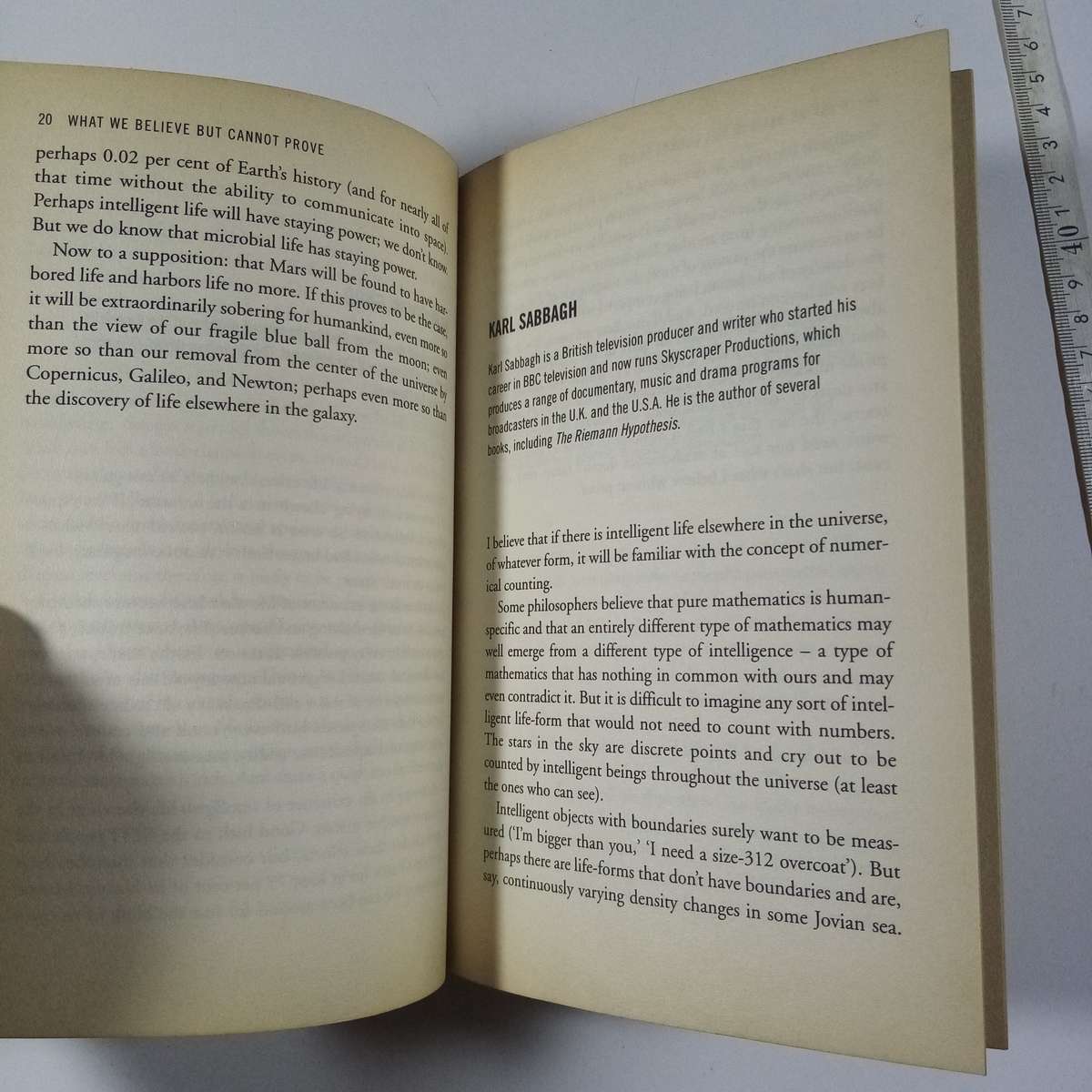 What We Believe but Cannot Prove  John Brockman (Insights from Leading Thinkers)