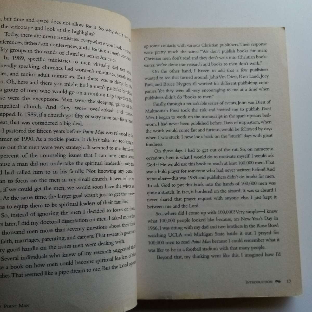 Point Man - Steve Farrar, Christian Fatherhood, Marriage, Leadership, With Study Guide