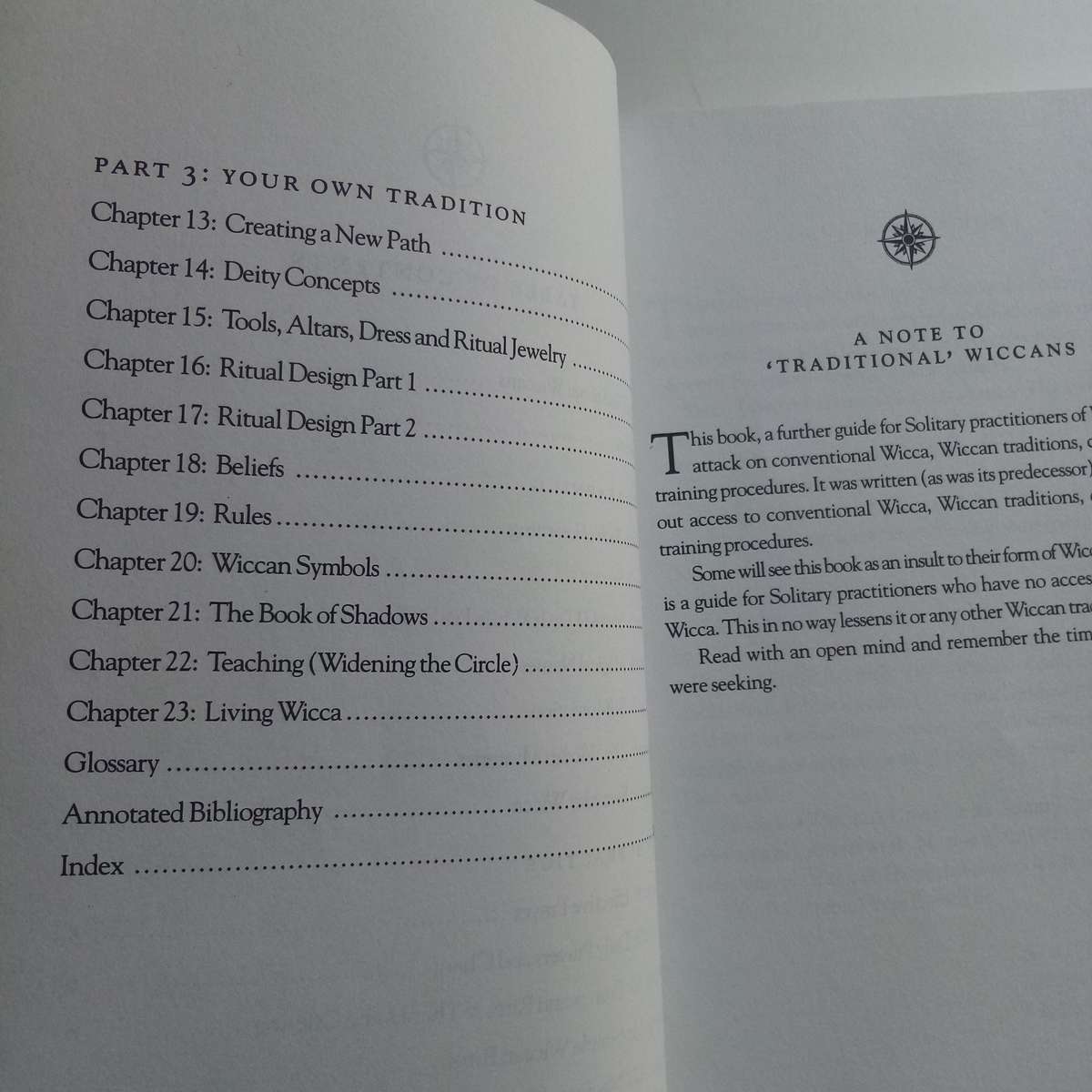 Living Wicca by Scott Cunningham, Guide for Solitary Practitioners, Rituals, Symbols, Initiation