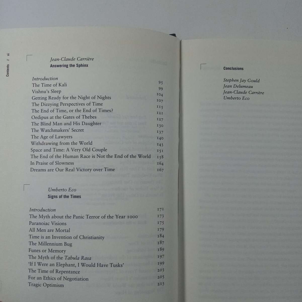 Conversations About the End of Time by Umberto Eco | Time, Apocalypse, Philosophy