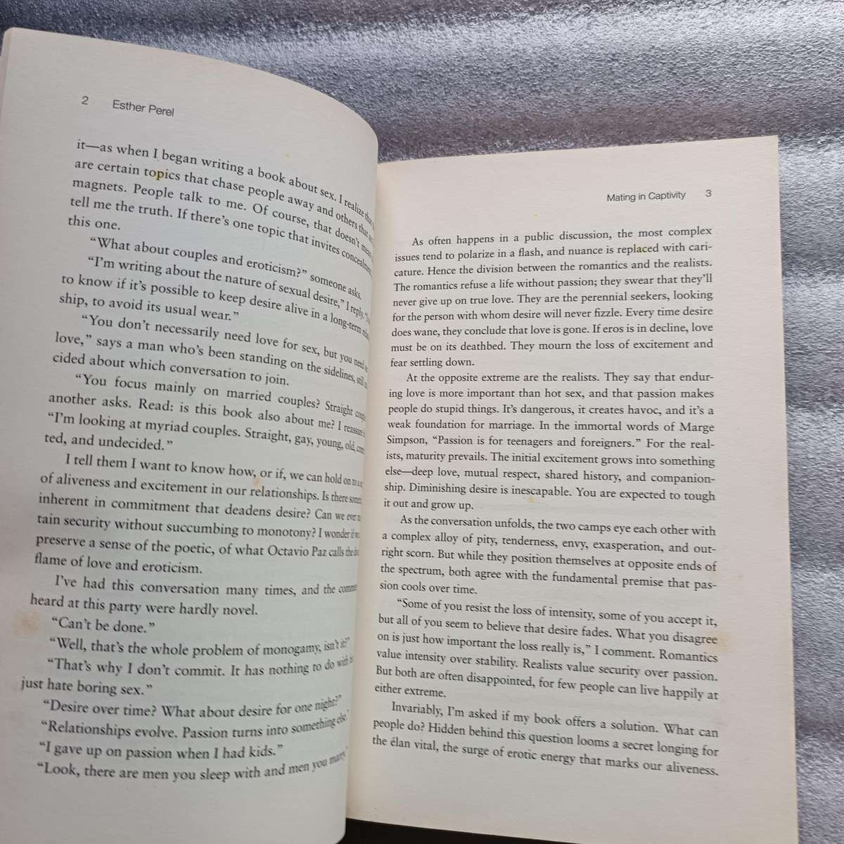 Mating in Captivity by Esther Perel | Erotic Intelligence, Desire in LongTerm Love