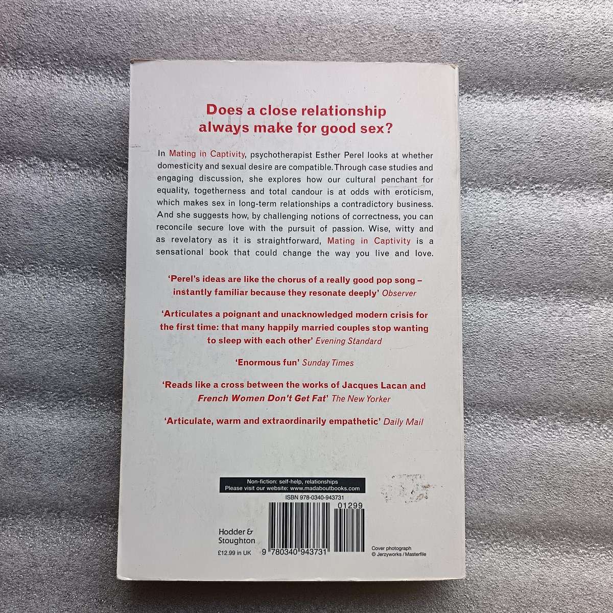 Mating in Captivity by Esther Perel | Erotic Intelligence, Desire in LongTerm Love