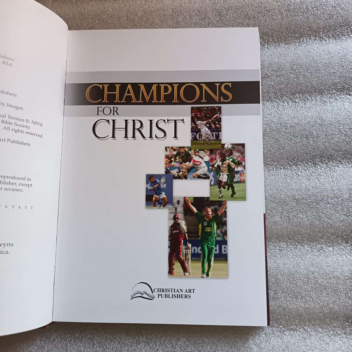 Champions For Christ - Christian Art Publishers - Hardcover