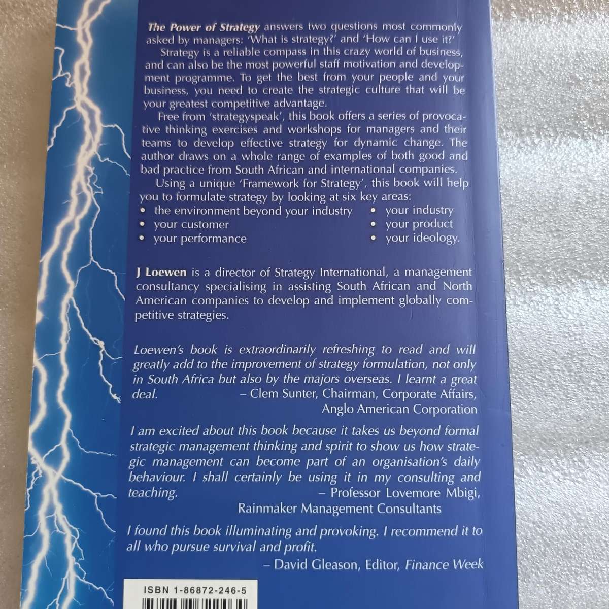 The Power of Strategy by JLoewen | Practical Guide for South African Managers