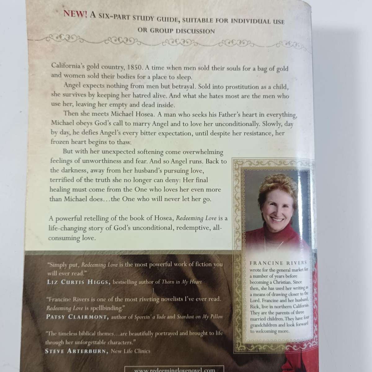 Redeeming Love by Francine Rivers | Christian Historical Romance  Classic Statement of Faith