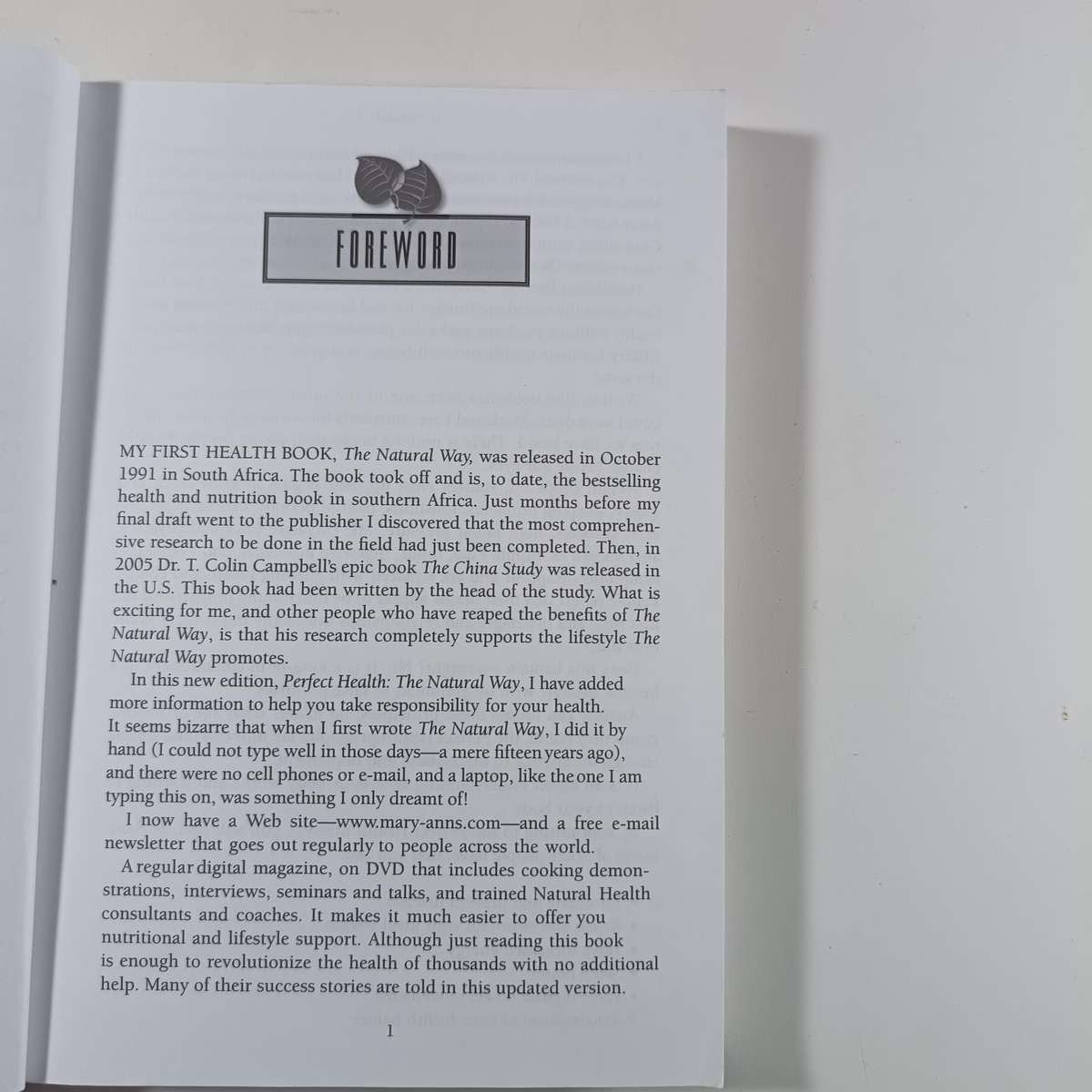 Perfect Health: The Natural Way by MaryAnn Shearer | Holistic Nutrition & Health Lifestyle Guide