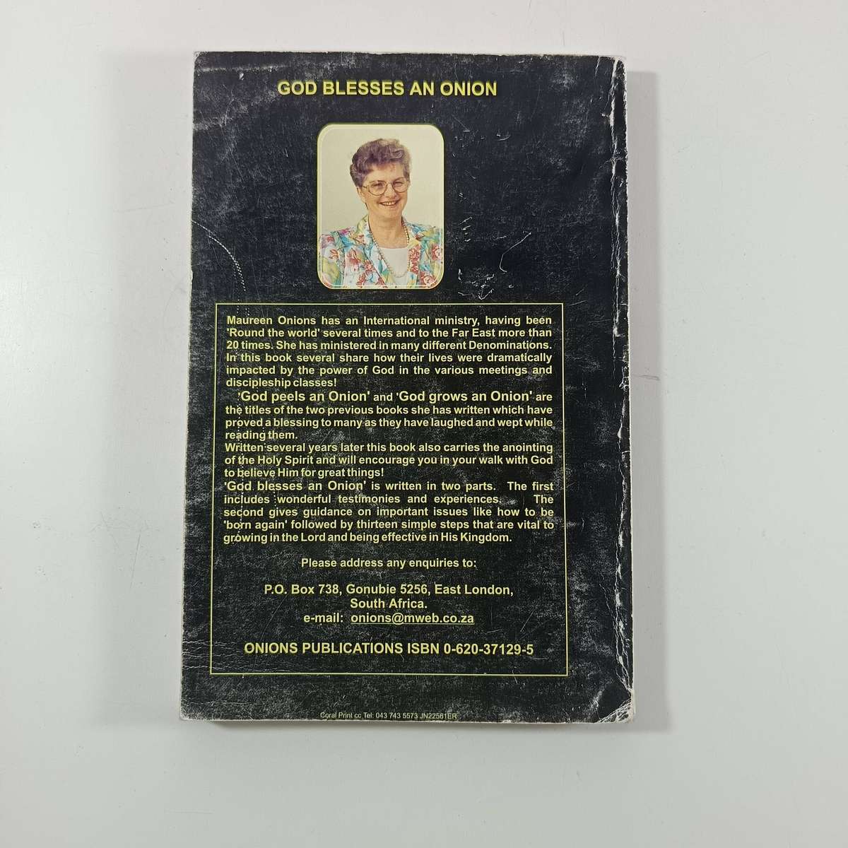 God Blesses an Onion by Maureen Onions | Faith, Inspiration, Christian Living