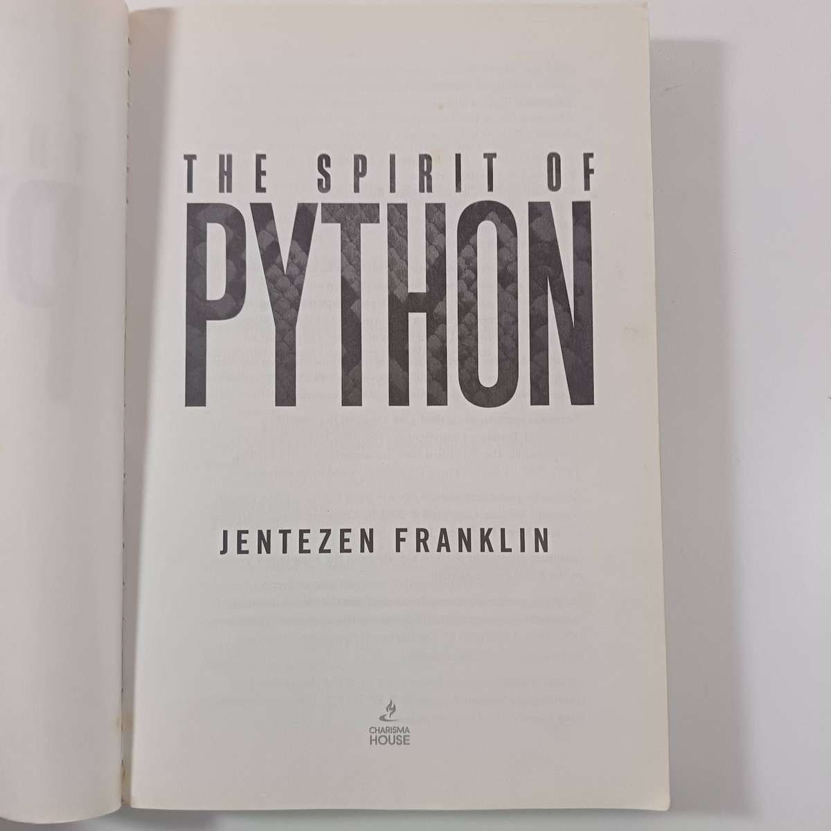 The Spirit of Python by Jentezen Franklin | Breaking Free from Spiritual Bondage