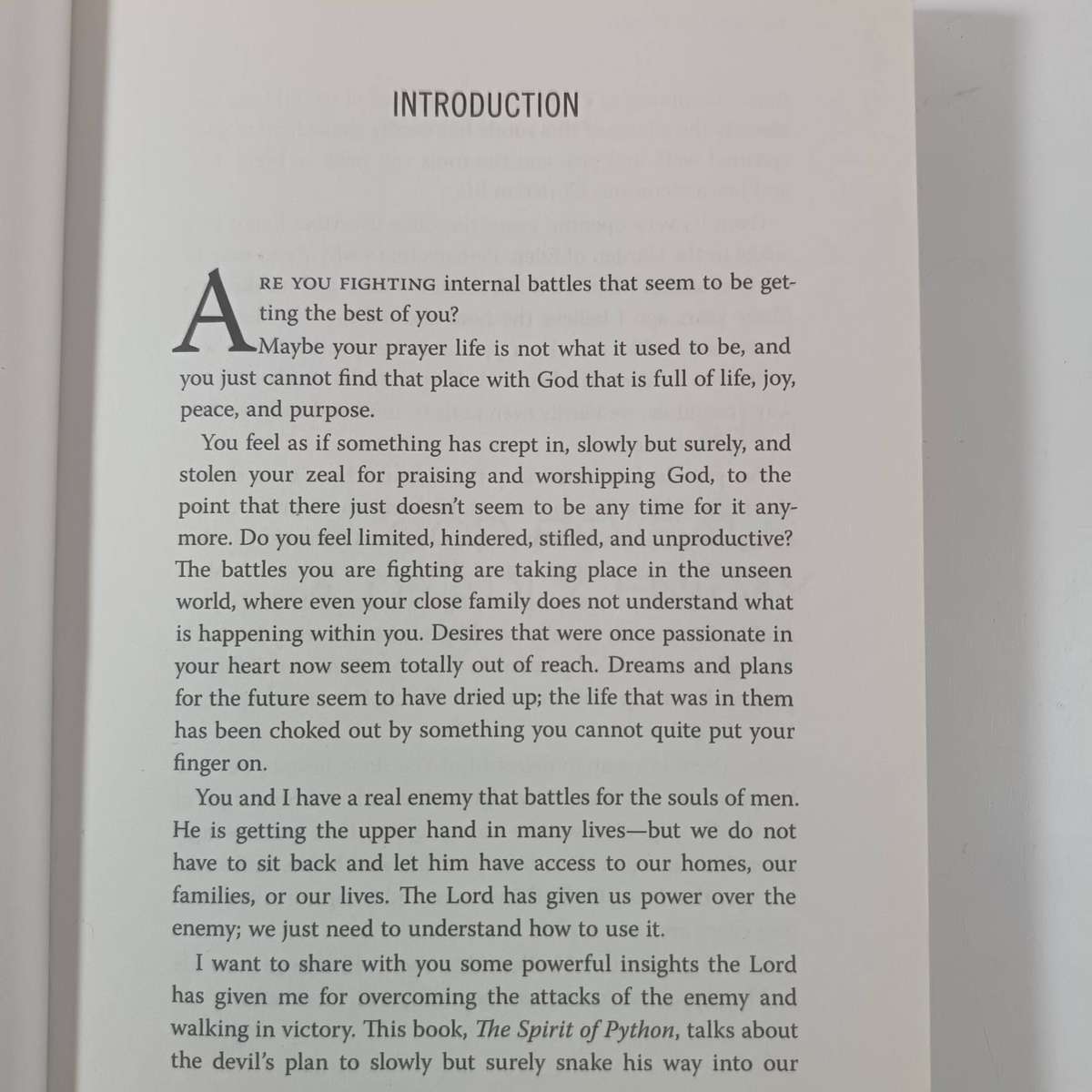 The Spirit of Python by Jentezen Franklin | Breaking Free from Spiritual Bondage