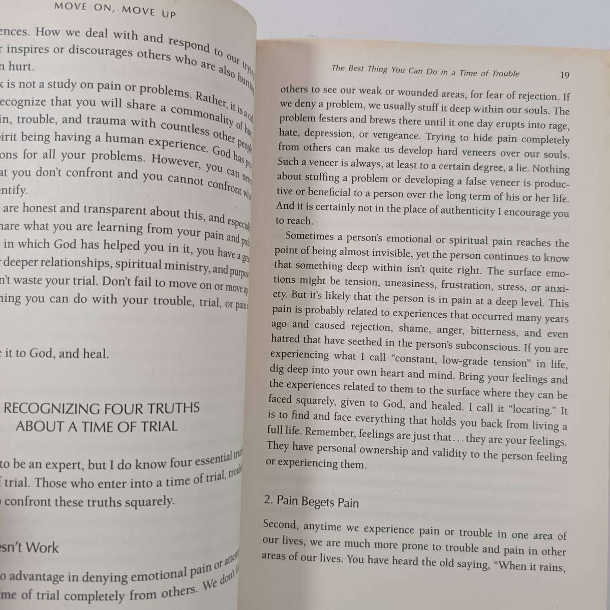 Move On, Move Up by Paula White | Turning trials into triumphs