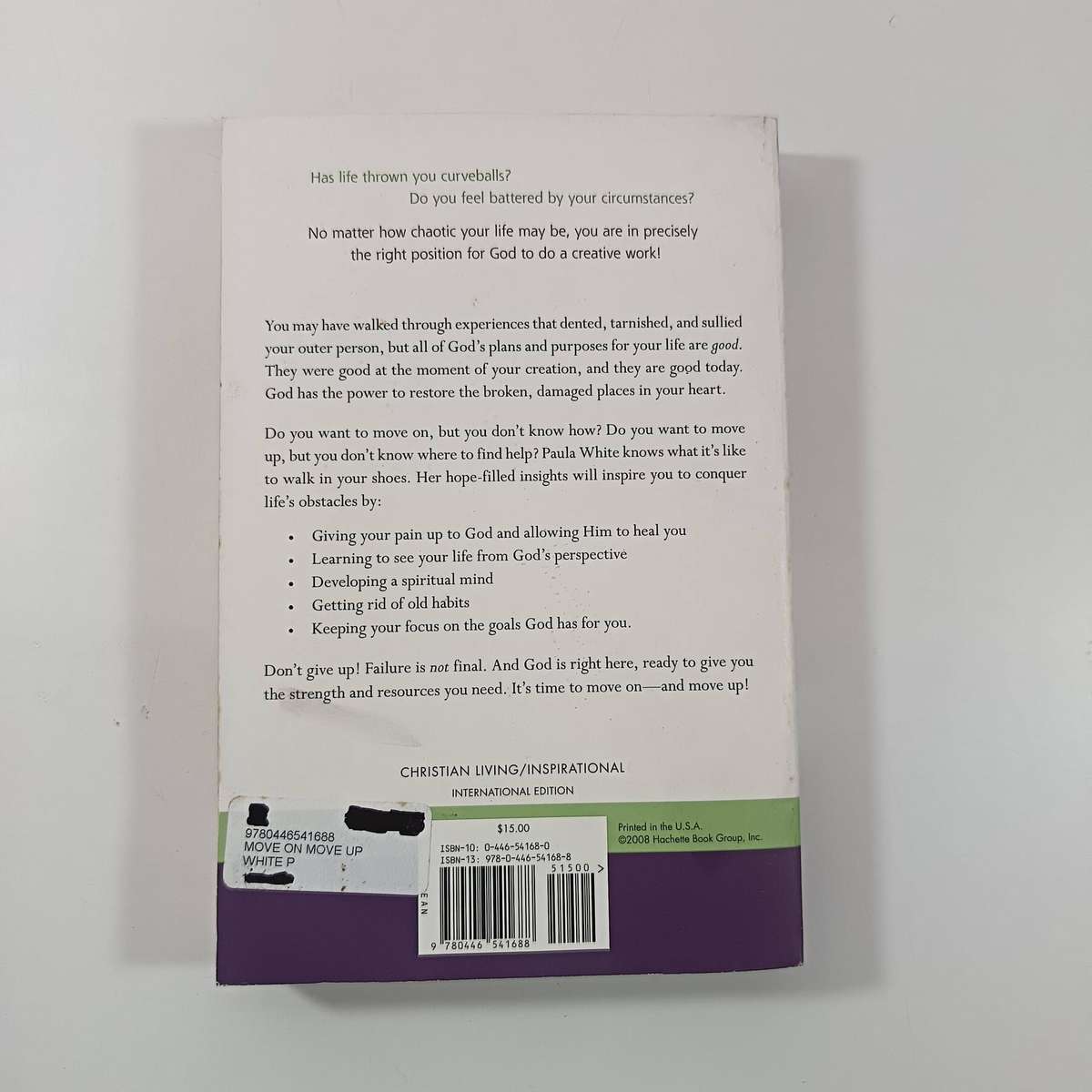 Move On, Move Up by Paula White | Turning trials into triumphs