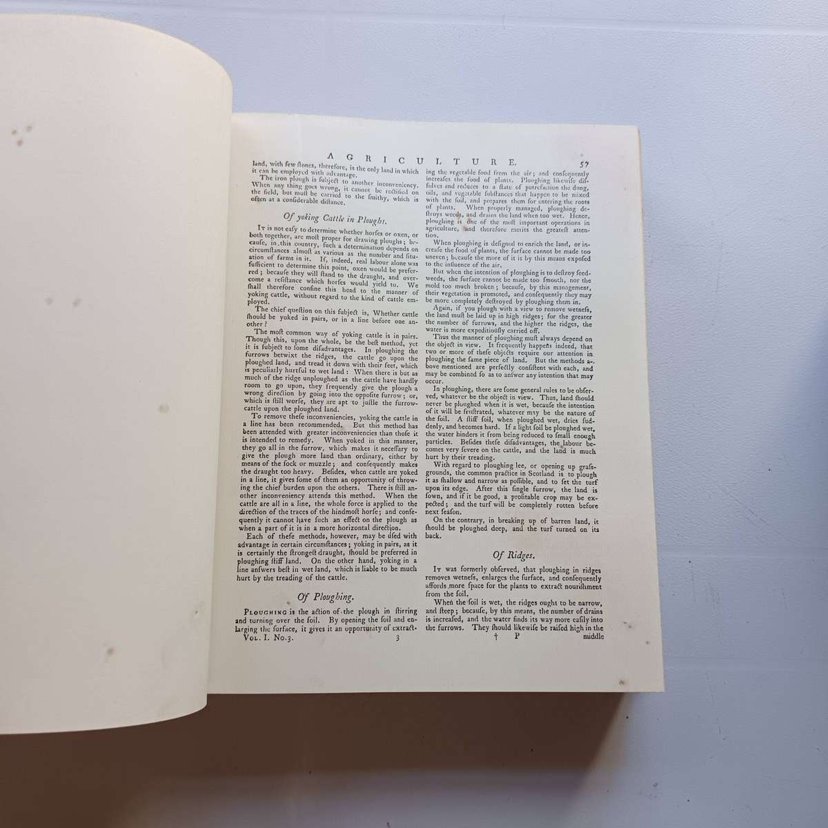 Encyclopædia Britannica 1st Edition Facsimile (17681771) | 3-Vol Collector Set