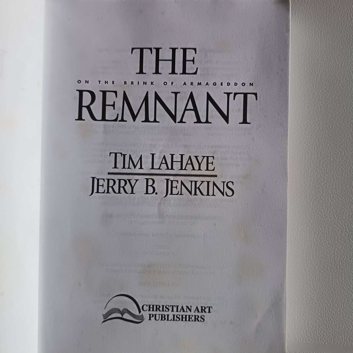 The Remnant by Tim LaHaye & Jerry B. Jenkins | Left Behind Series