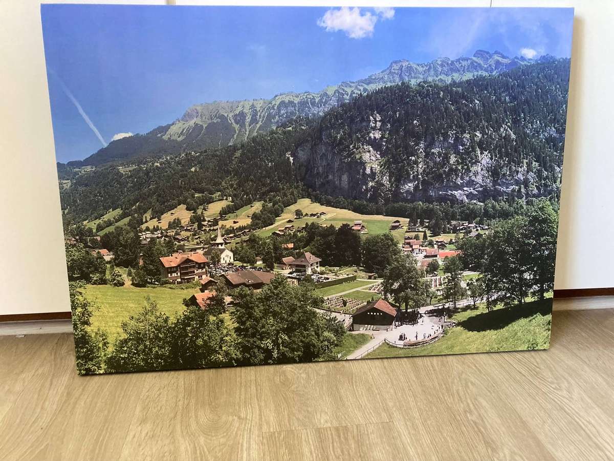 Switzerland Canvas Photo Print