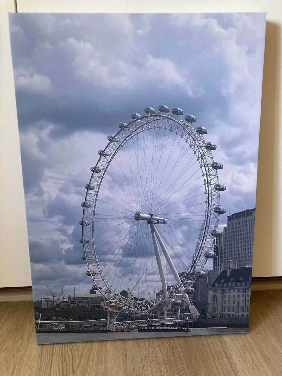 London Eye Canvas photo Print
