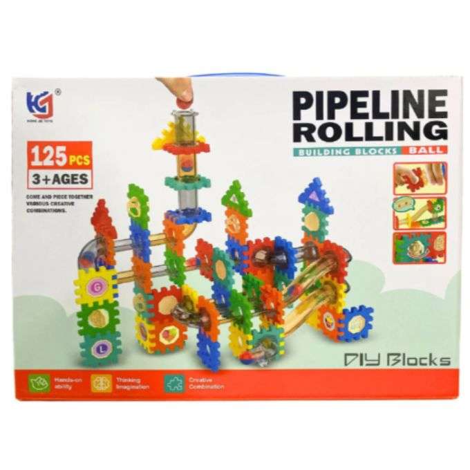 Building Blocks - Pipeline Rolling - 125pcs