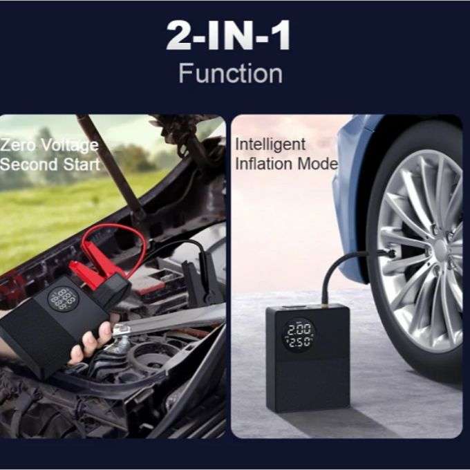 1000Amp Jump Start and Compressor