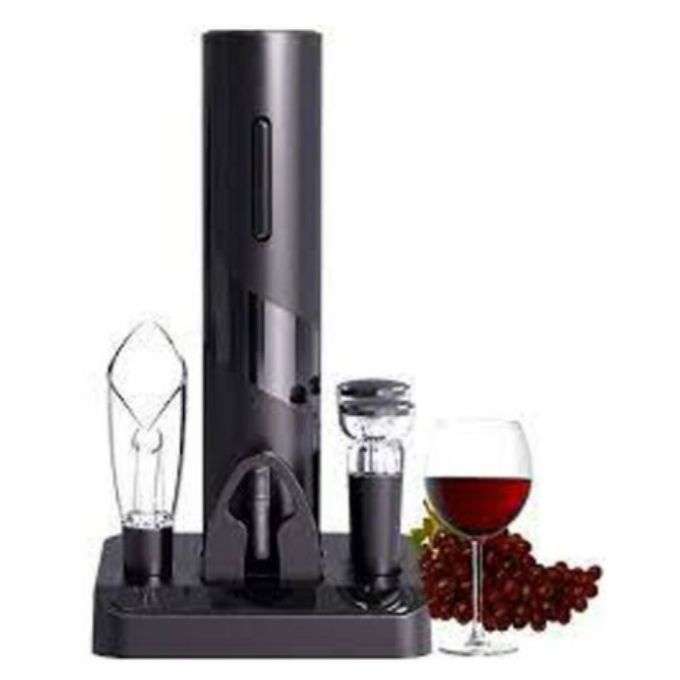 Portable 4 in 1 Electric Wine Opener Set