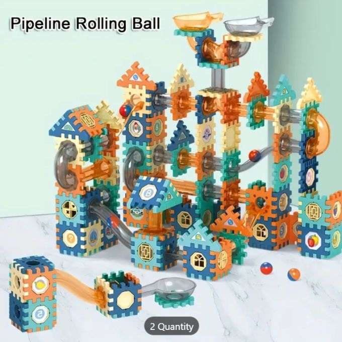 Building Blocks - Pipeline Rolling - 125pcs