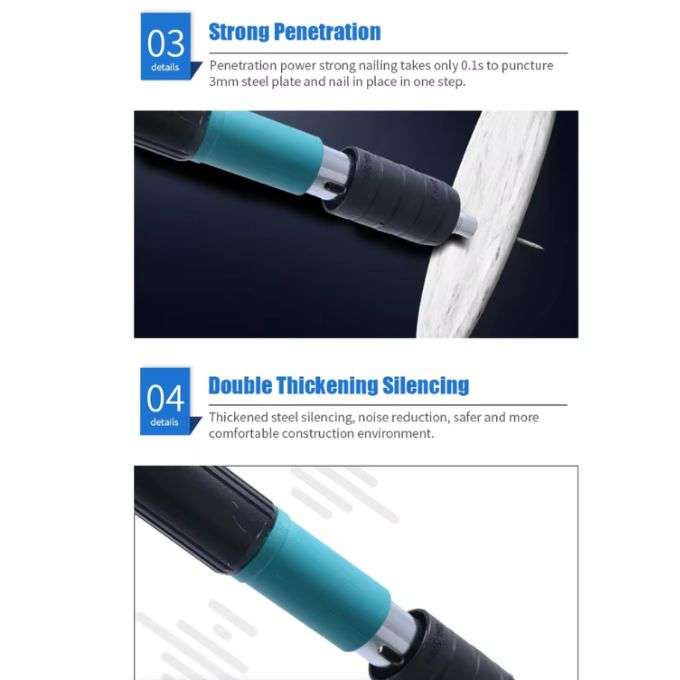 Efficient Cordless Nail Gun Machine