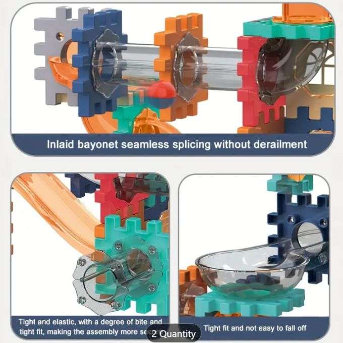 Building Blocks - Pipeline Rolling - 125pcs