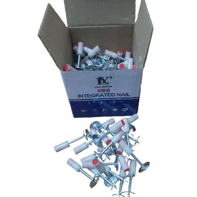 100Pcs Nail Set for Nail Gun - 7.3mm, Concrete, Steel & wood