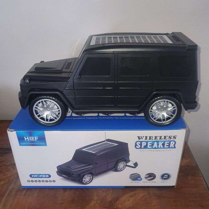 Luxurious Black G Wagon Bluetooth Speaker