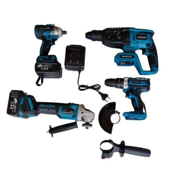 4 in 1 Cordless Power Tool set. 2 X  Lithium  batteries