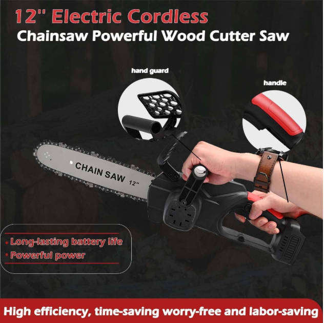 12 inch Lithium Electric Chainsaw