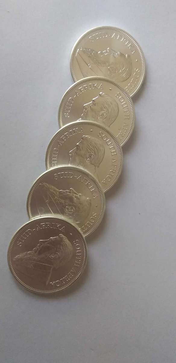 X5 - 2019 Silver Kruger Rand 1Oz