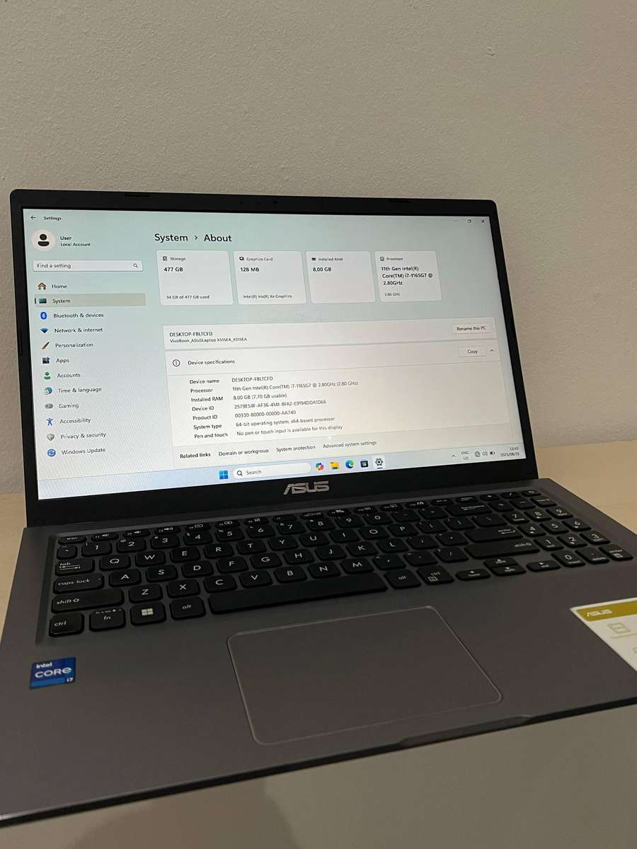 ASUS X515E i7 11TH GEN