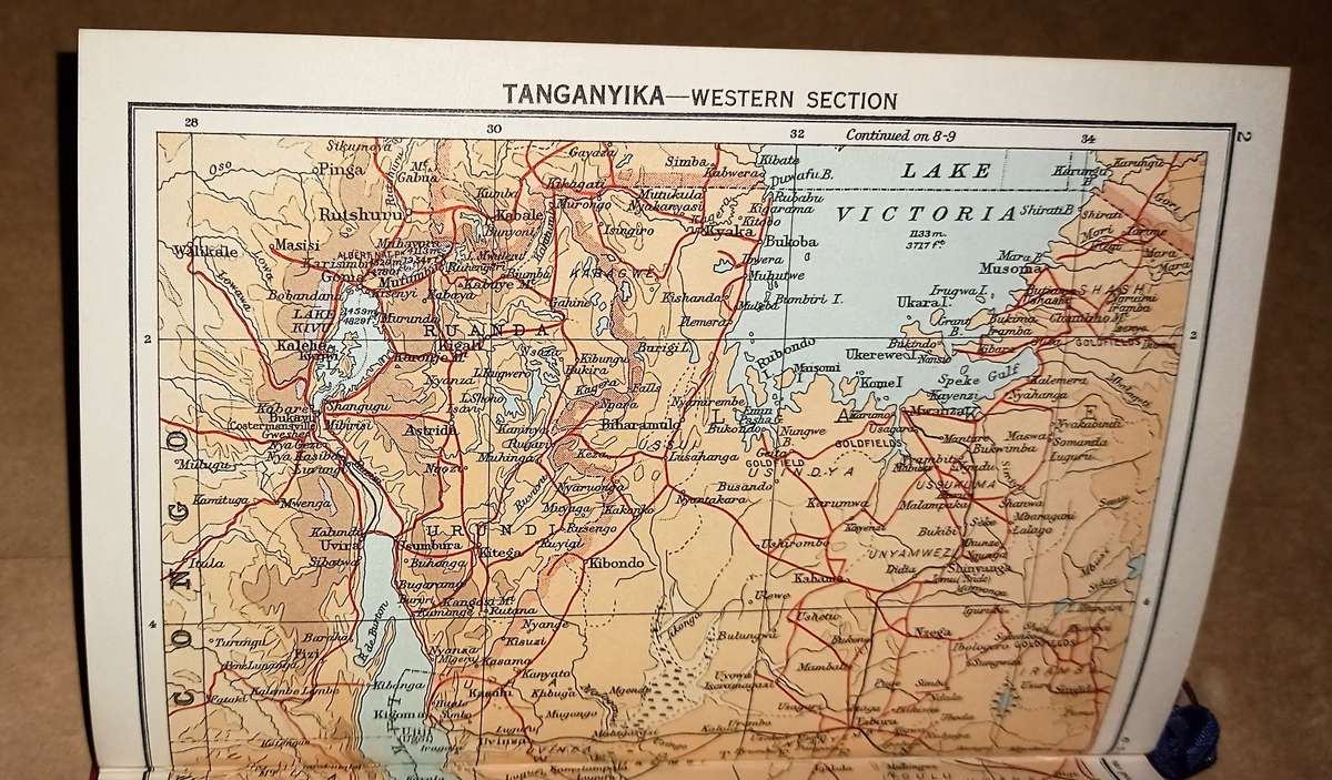 Hardcover Year Book & Guide to Rhodesia & East Africa 1959