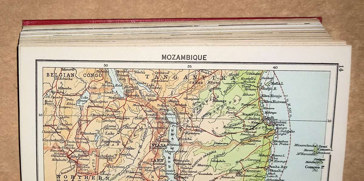 Hardcover Year Book & Guide to Rhodesia & East Africa 1959