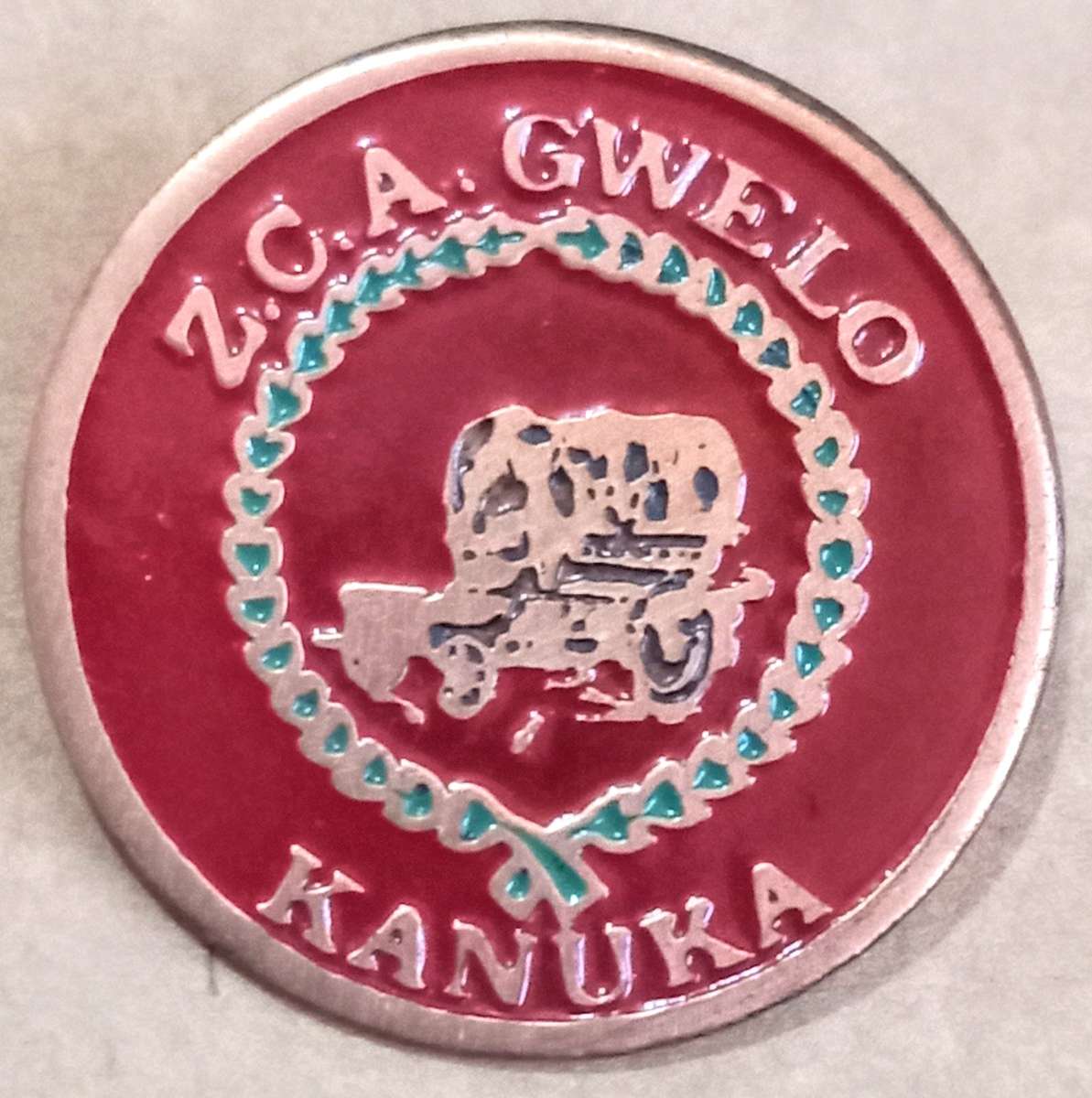 Various vintage Caravan Club badges. As per pictures