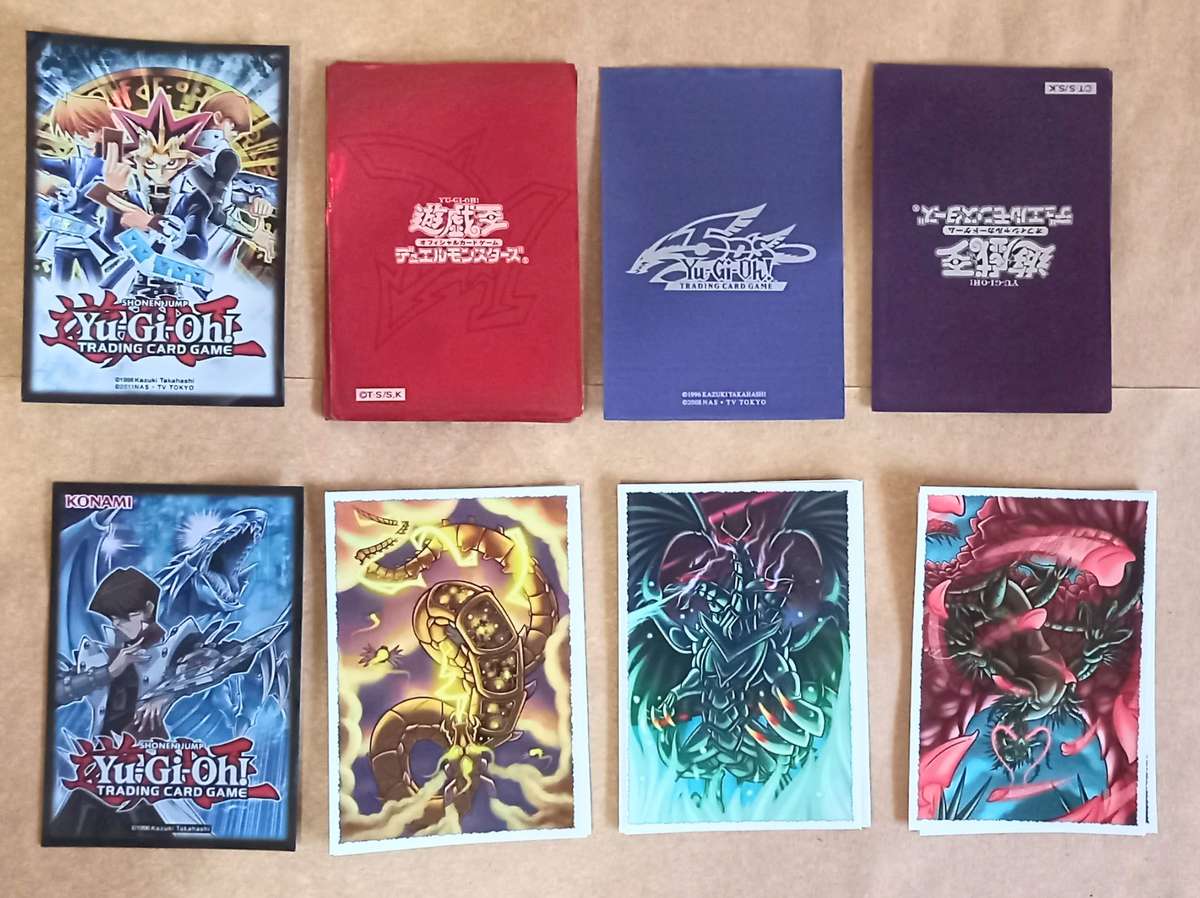Yu-Gi-Oh ! 2019 Gold Sarcophagus Tin with Various content as per pictures