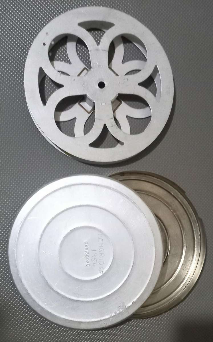16mm Empty Film Reel & Tin