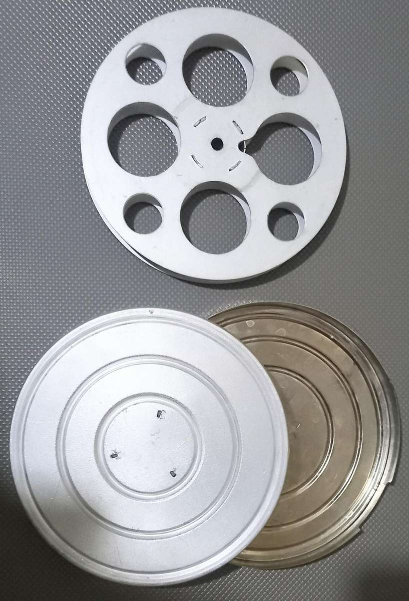 16mm Empty Film Reel & Tin