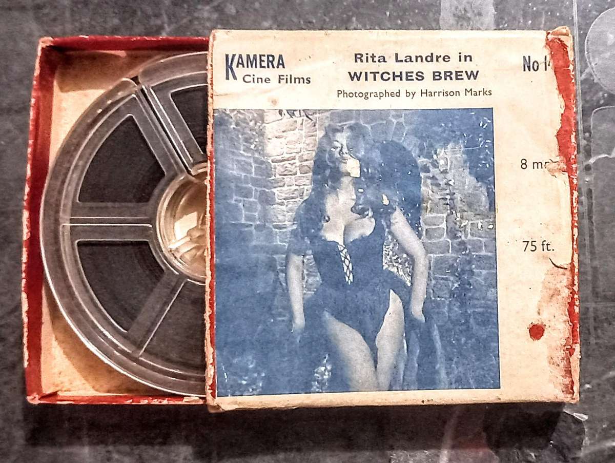 Very Rare Collectible Risqué 8mm Film. Rita Landre in Witches Brew